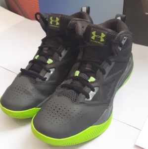Under Armour Shoes - Neon Green and grey basketball shoes Under Armour Shoes - Neon Green and grey basketball shoes
